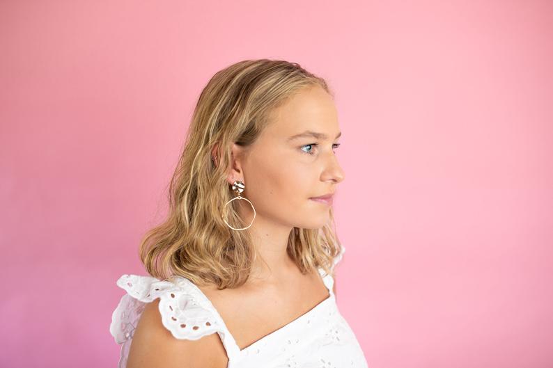 Gold Hoop Earrings