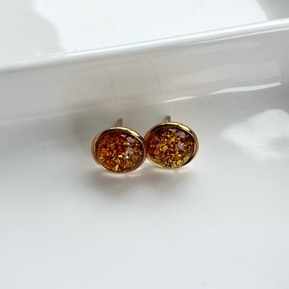 Honeyfire Stud Earrings