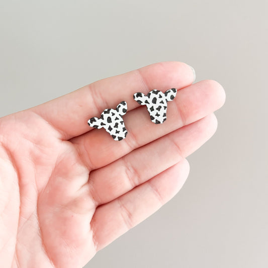 Cow Cutie Stud Earrings