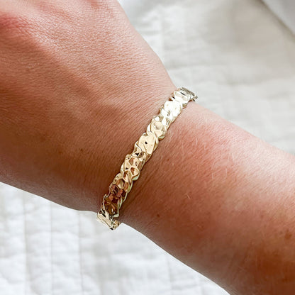 On The Coast Gold Bangle