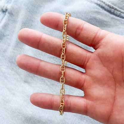 Golden Marine Anklet