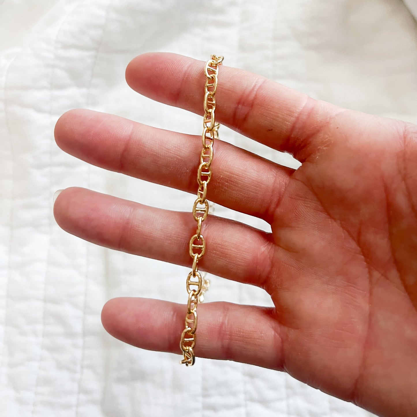 Golden Marine Anklet